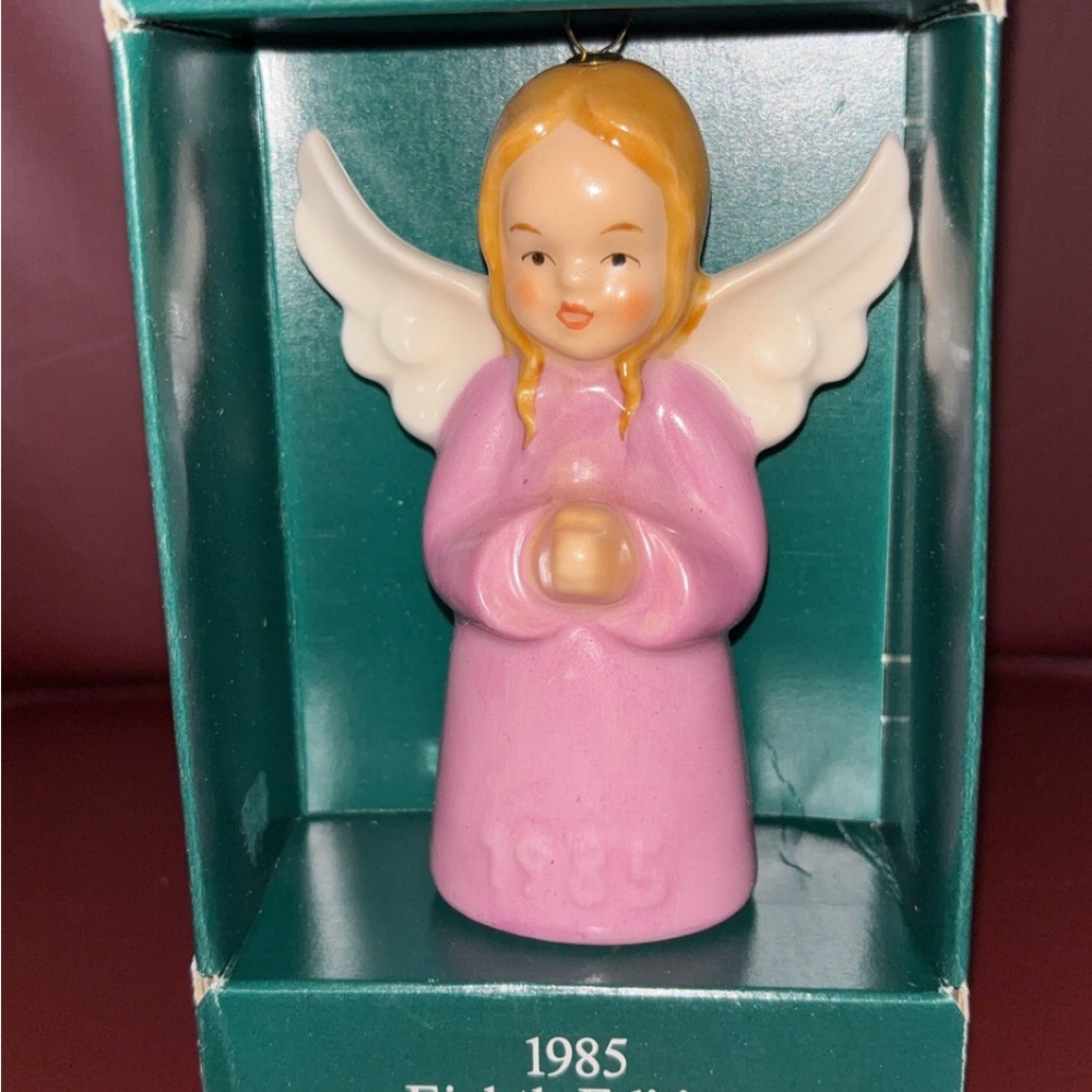 Pink Angel Holiday Ornament